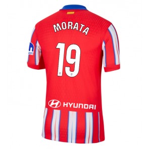 Atletico Madrid Alvaro Morata #19 Domaci Dres 2024-25 Kratak Rukavima